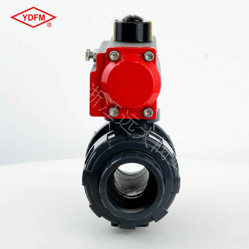 气动UPVC直通球阀